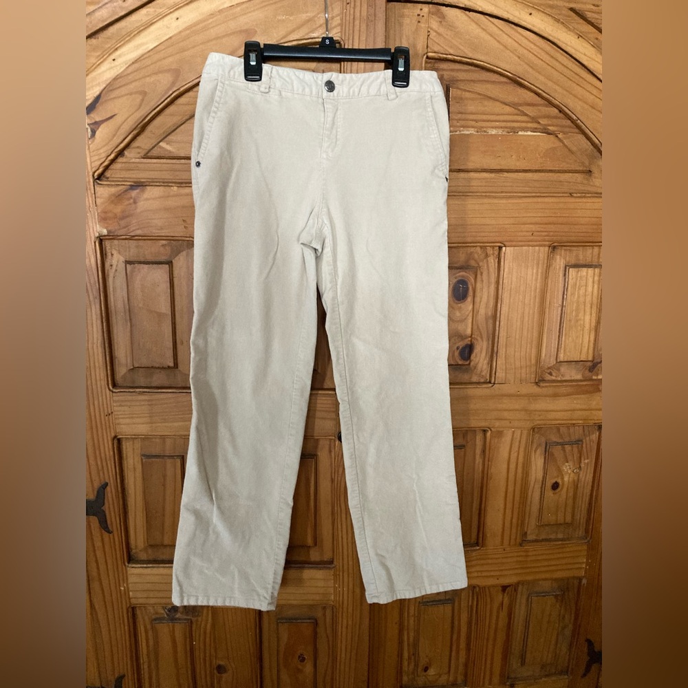 2/10.00 Izod Women’s Velvet Like Khaki Chinos 4S